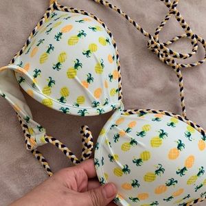 Cute Victoria’s Secret pineapple push up bikini